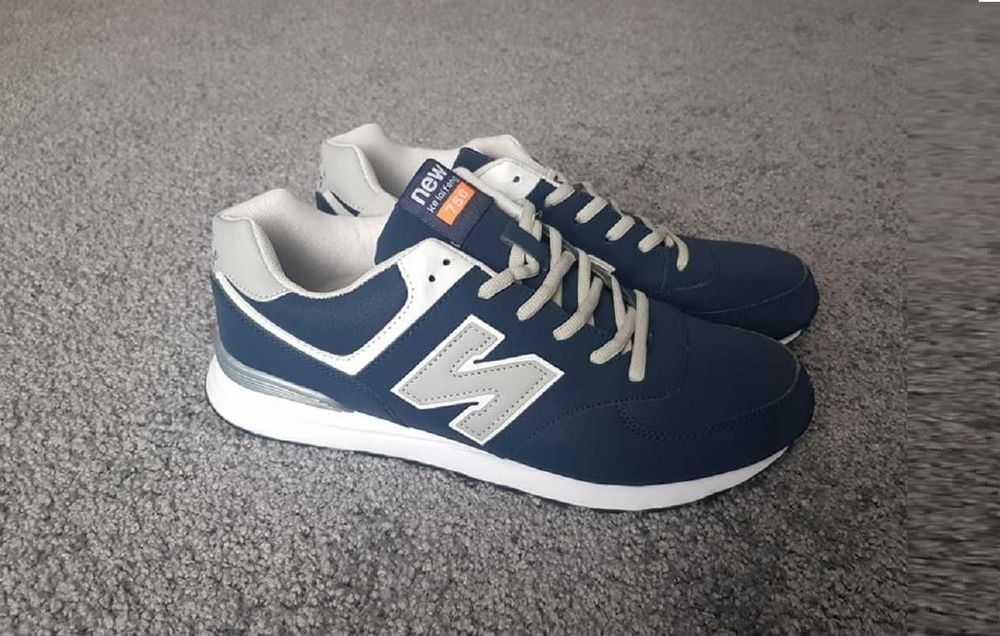 Granatowe Buty Sportowe 36-46 Uniwersalne