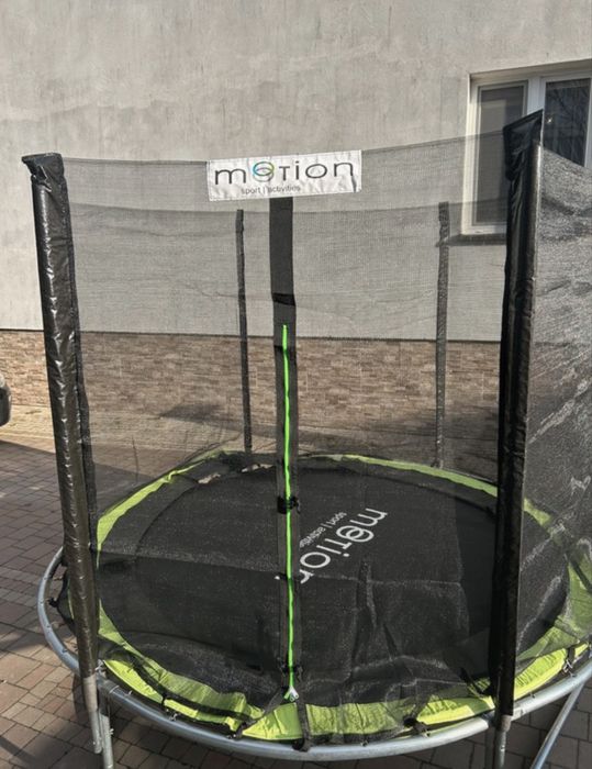 Trampolina 244 cm z drabinką