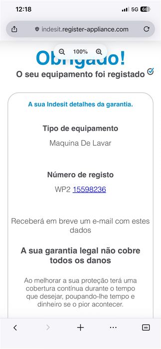 Lavadora Indesit 8Kg