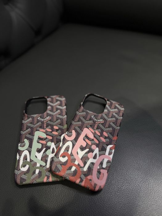 Чехол GOYARD GRAFFITI на iPhone 16 Pro Max