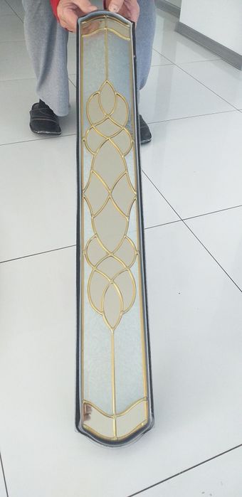 Witraż z drzwi zewnętrznych dwuskrzydłowych