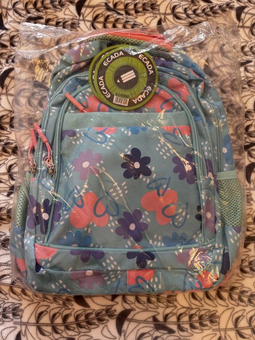 Новый школьный рюкзак ранец для девочки ecada
