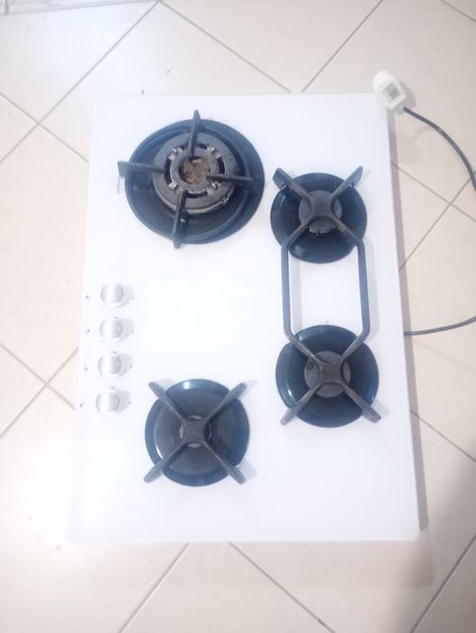 Kuchenka gazowa do zabudowy płyta