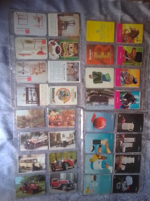 Calendários para coleção muita variedade