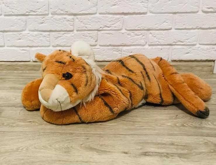 Тигр большая мягкая игрушка коричневый - Шри Ланка
