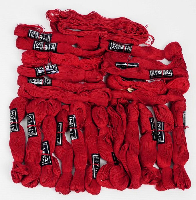 67.Mulina MEZ 100%Bawełna Haft zestaw na wagę  84g