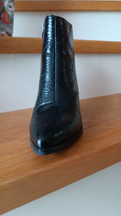 Botki czarne damskie