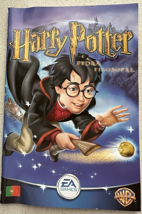 Jogo PC CD Harry Potter e a Pedra Filosofal como novo com manual