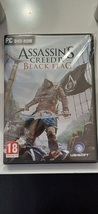 Assassin Creed Black flag PC pudełko plus płyta CD