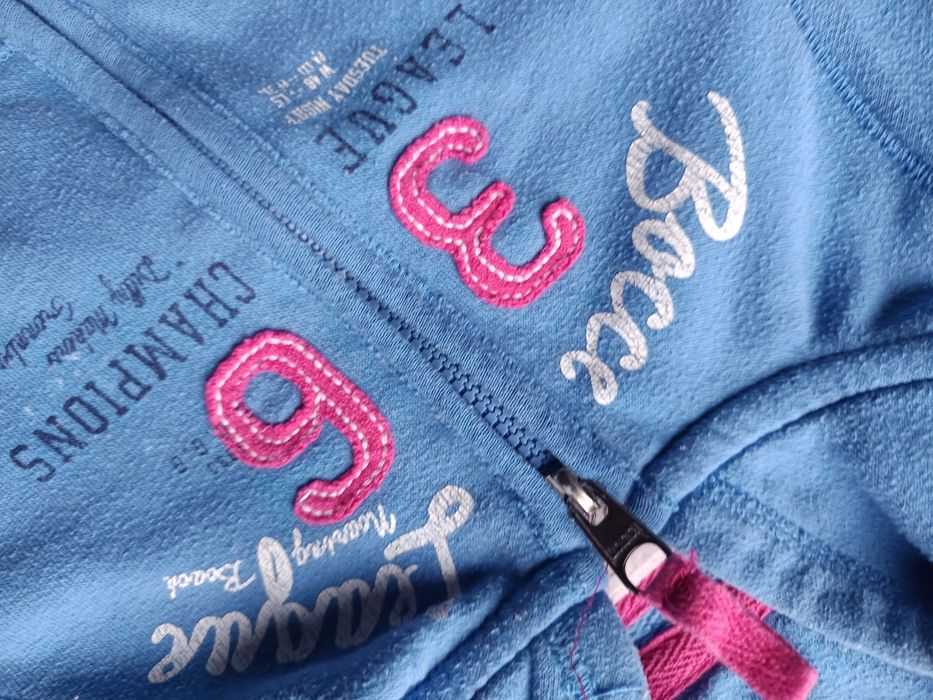 Bluza na zamek dla dziewczynki