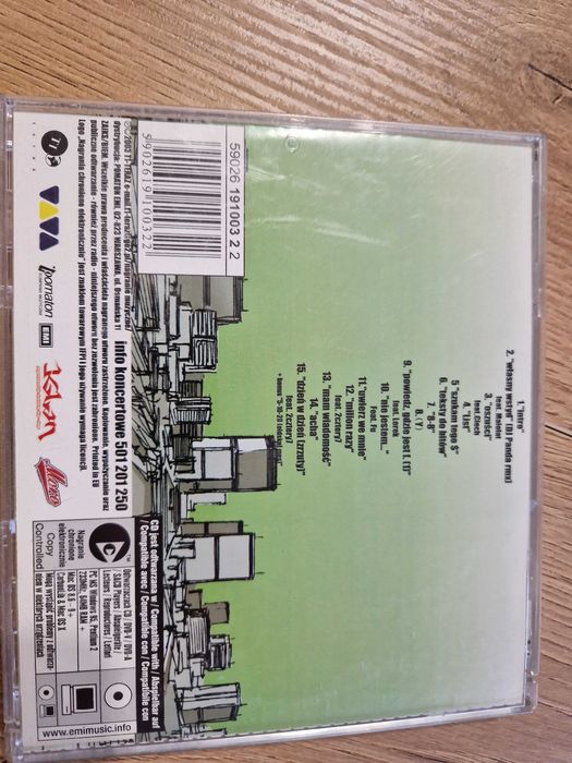 Flexxip – Ten Typ Mes, E.Blef : Fach CD - 1 wydanie