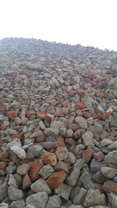 Gruz mielony, ceglany zmieszany 0-63