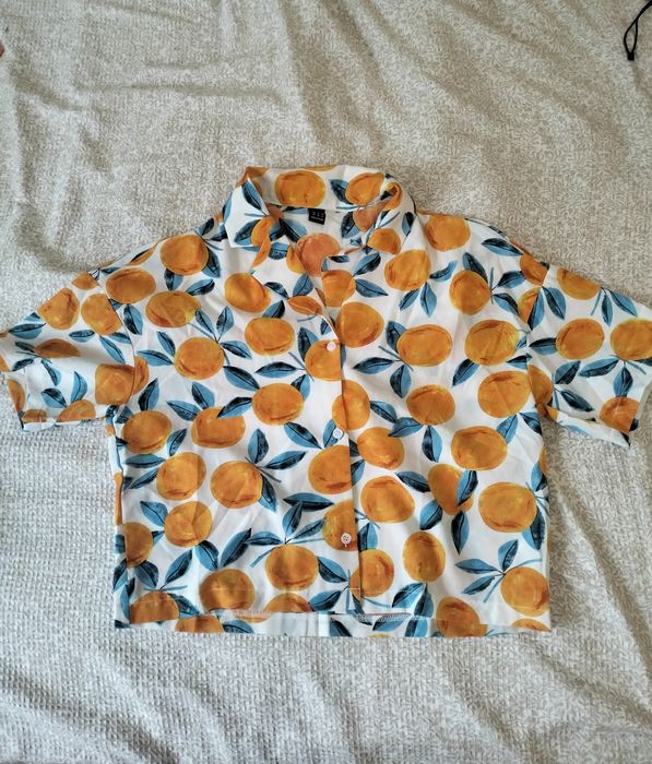 Блуза Shein з літнім принтом