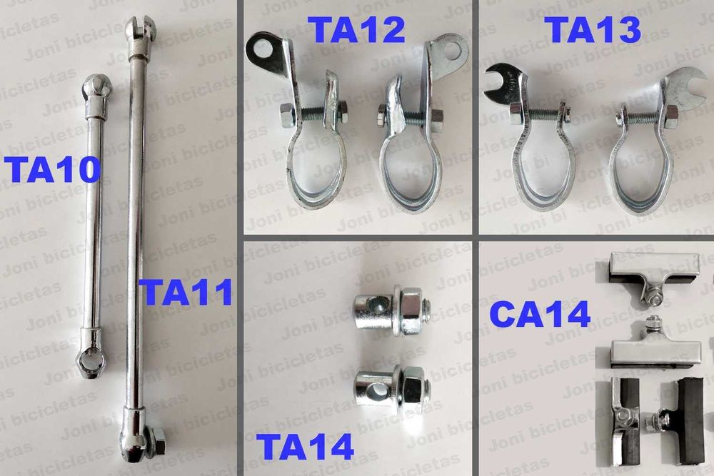 Travões de alavanca (SISTEMA CENTRAL) de bicicleta pasteleira