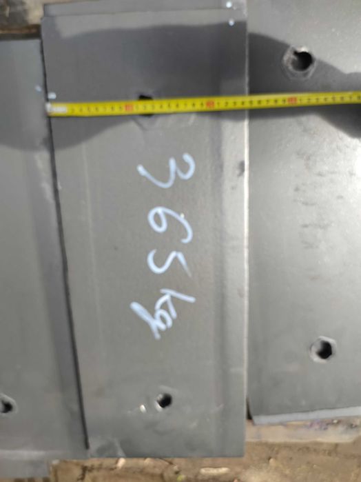 Płyta stal manganowa blacha mangan kewlar 480 x 500mm gr.6-8 mm ,