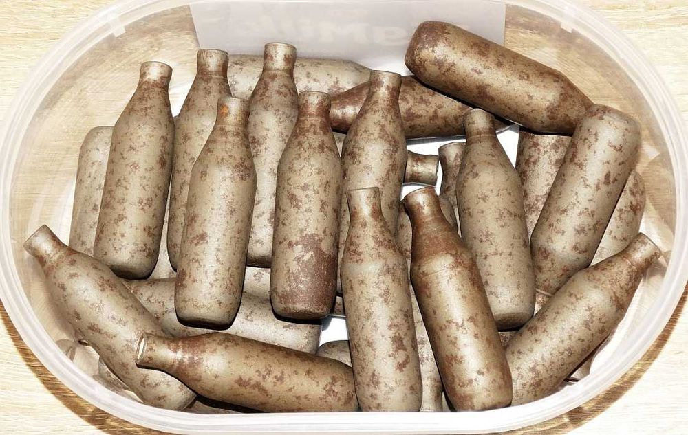 Naboje CO2 do syfonów, wodosyfonów, autosyfonów, puste, oryginalne RETRO PRL
