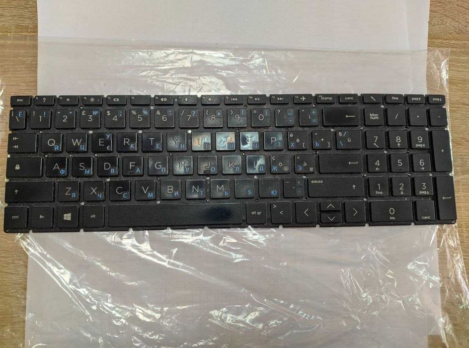 Клавіатура ноутбука HP 250, 255 G7, G8