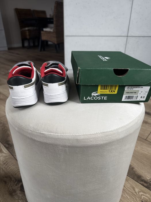 Buty na rzepy Lacoste 27