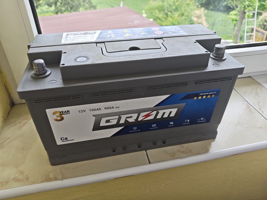 Akumulator GROM 12V 100Ah 900A