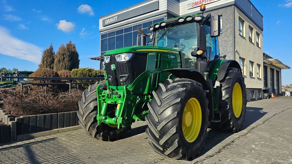 John Deere JD 6250R, wersja Ultimate, full opcja, stan bdb!  Sprawdź przed zakupem! Tylko 3800 mtg! 6215,6R250,7250
