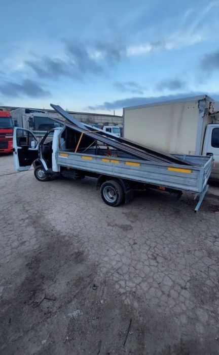 Большая газель , Открытая газель 6 метров , Грузоперевозки , Грузчики