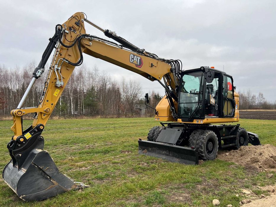 Usługi Koparką Cat M315, wykopy, fundamenty, melioracja, prace ziemne