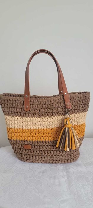 Torebka damska ze sznurka