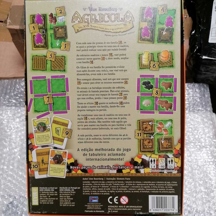 Agricola - jogo de tabuleiro