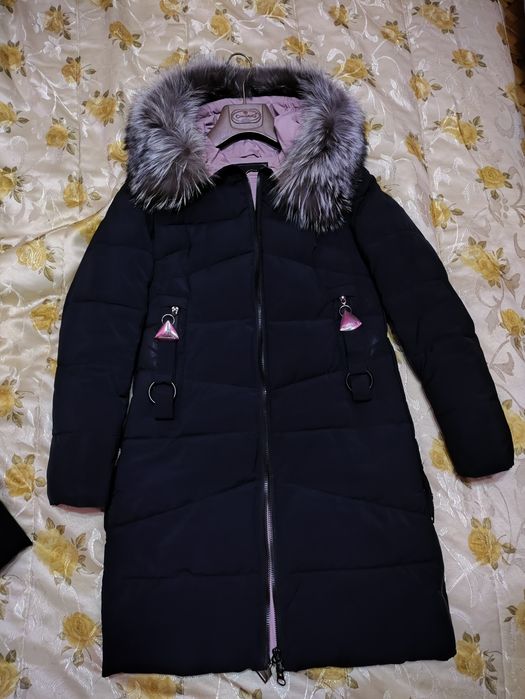 Куртка зимова з натуральним хутром