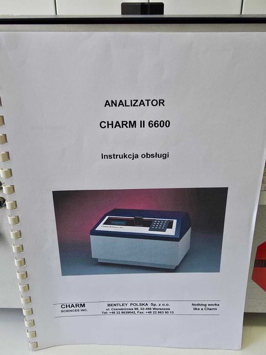 Charm II tester, do testowania antybiotyków, testing analyzer