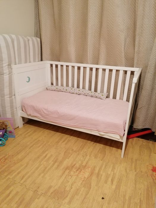 Berço modular: cama +  Next to Me