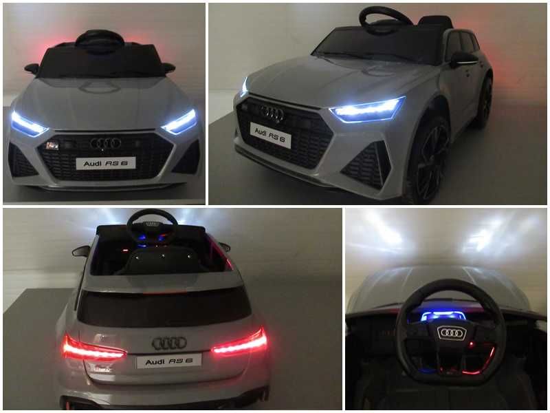 Auto na akumulator dla dzieci zabawka Audi RS6 pilot radio - NA RATY !