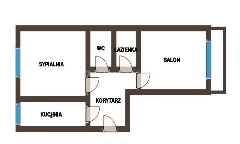 1 piętro, WRĘBOWA, balkon!