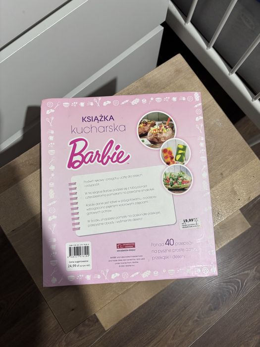 Ksiazka kucharska Barbie