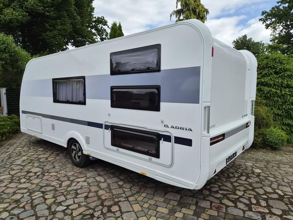 Adria ADORA 573 PT  mover, przyzcepa kempingowa, łóżka piętrowe