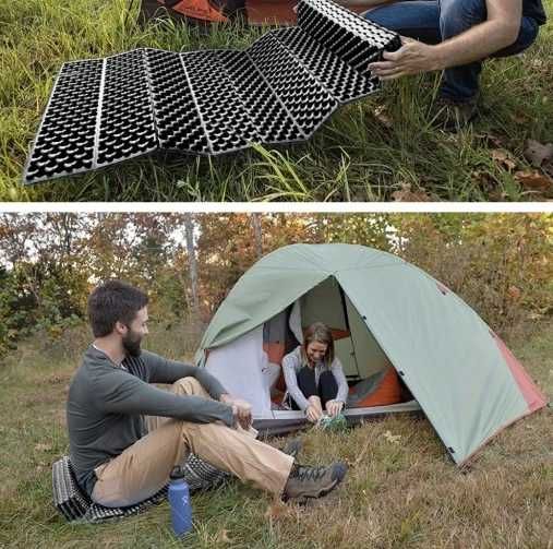 Mata Turystyczna Składana, Karimata, Gruba, Wojskowa, Pianka, 180cm