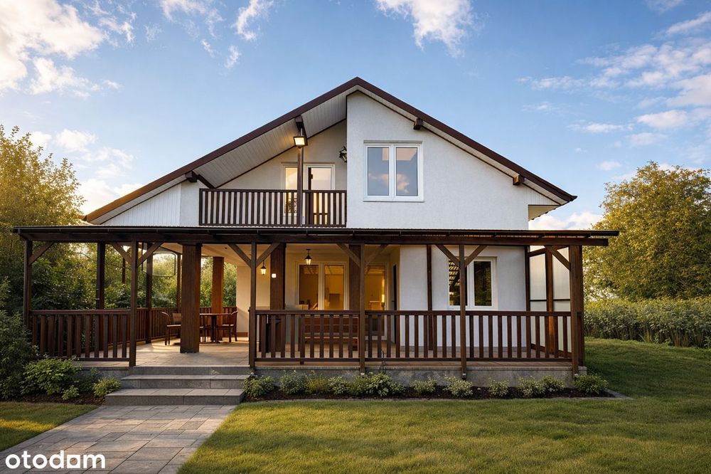 Całoroczny dom nad jeziorem | Doskonała lokalizacja w centrum Polski