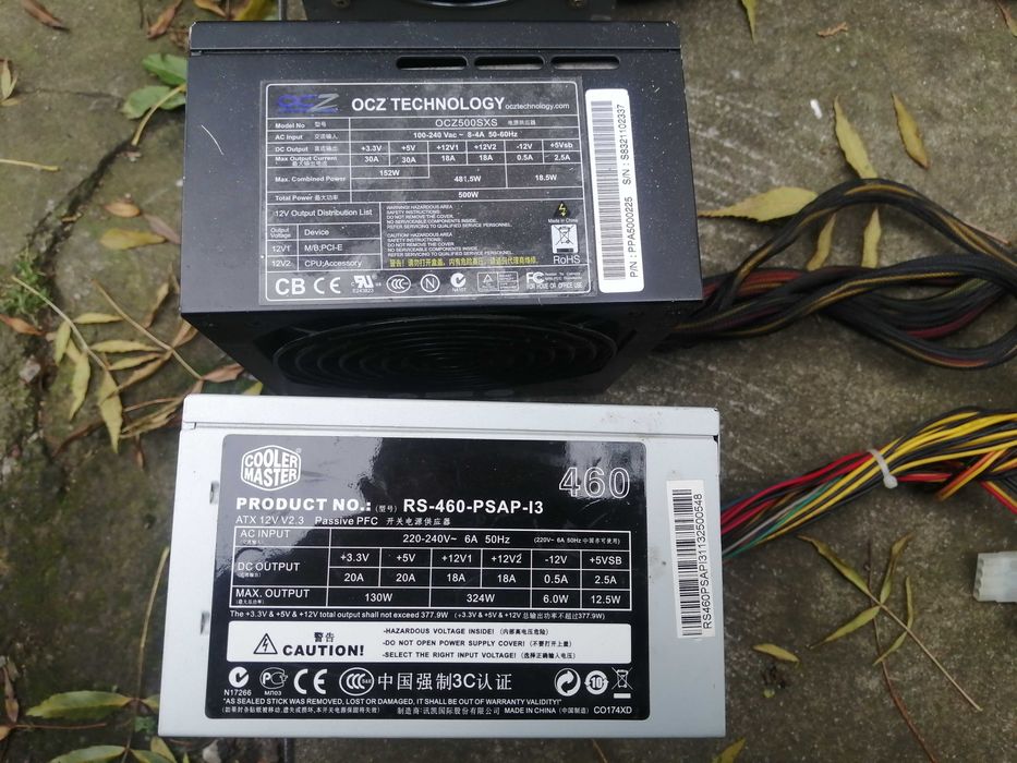 Блок живлення 500 Ватт OCZ Cooler Master 4 шт