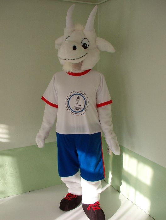 KOZIOŁEK Chodząca żywa maskotka duży pluszak kostium reklamowy strój