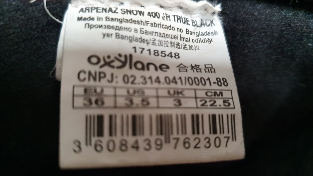 botas de inverno, neve