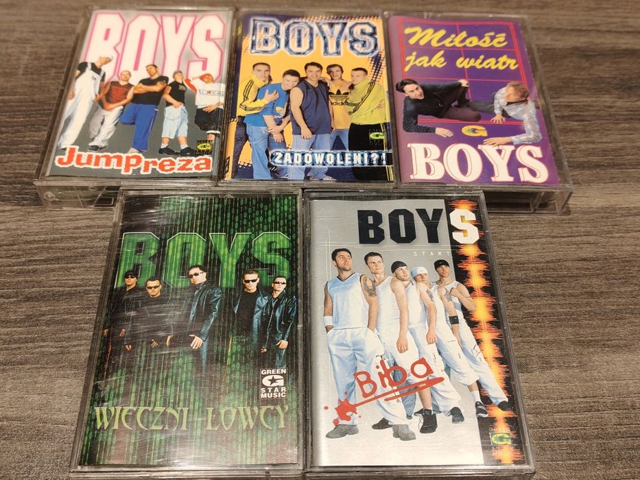 Kasety Boys, Wieczni łowcy, Jumpreza, Biba, Zadowoleni, Miłość jak w..