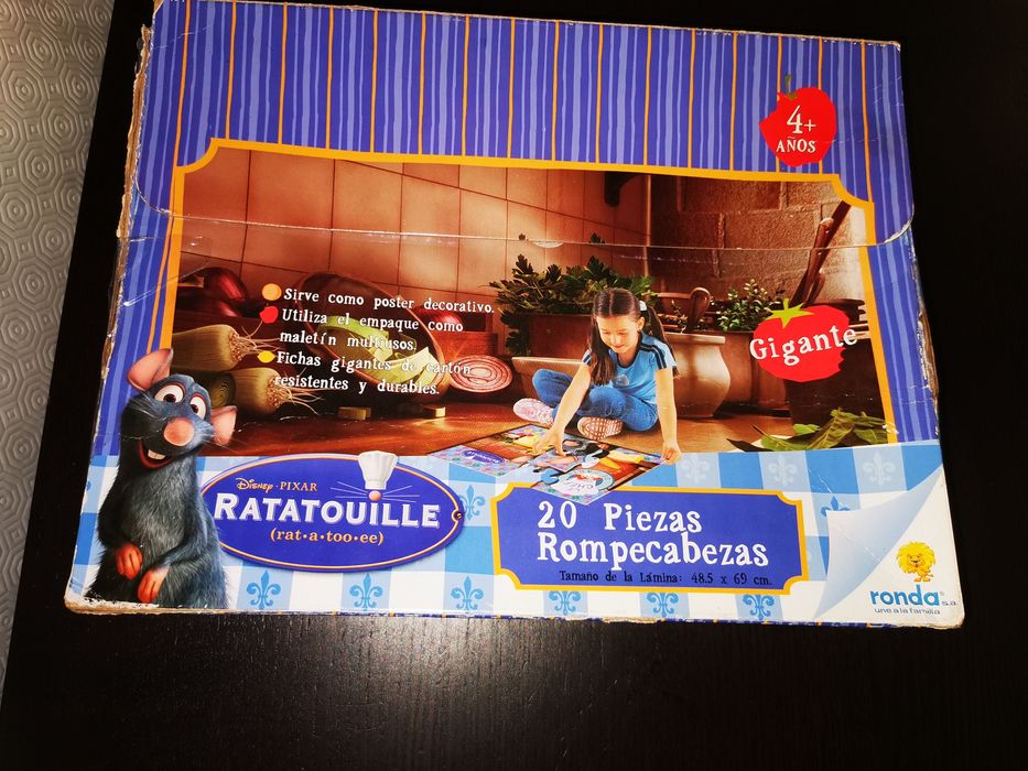 Puzzle Gigante Ratatouille 20 peças