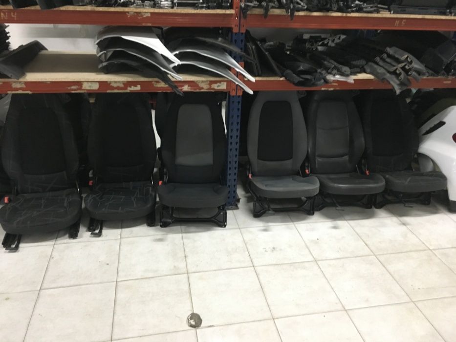 bancos com quartelas smart fortwo 451