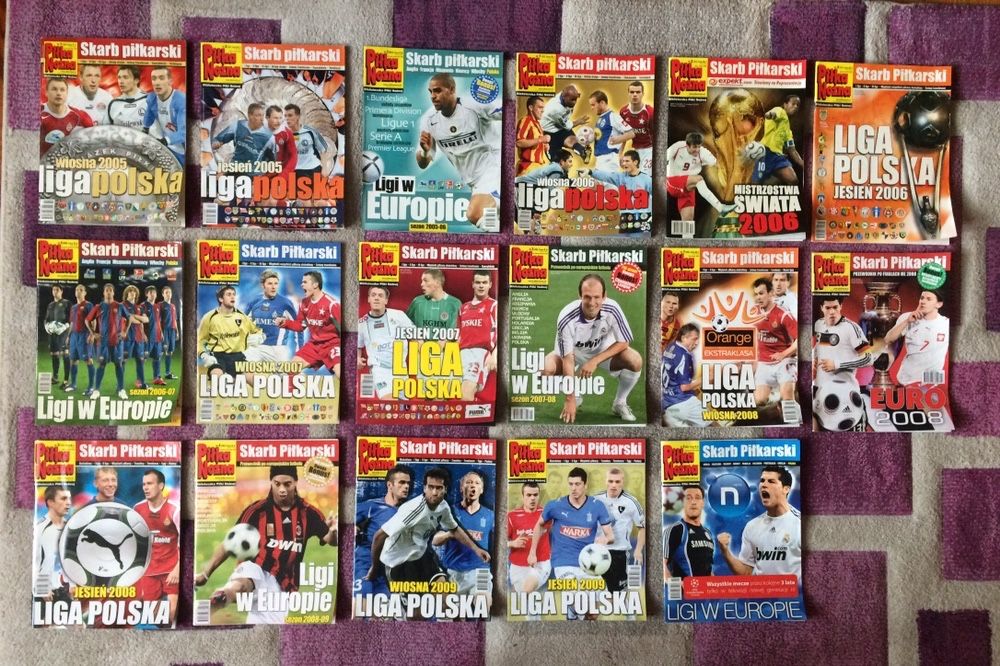 Skarb kibica, Biblioteczka Piłki Nożnej 1993 - 2014 komplet unikat