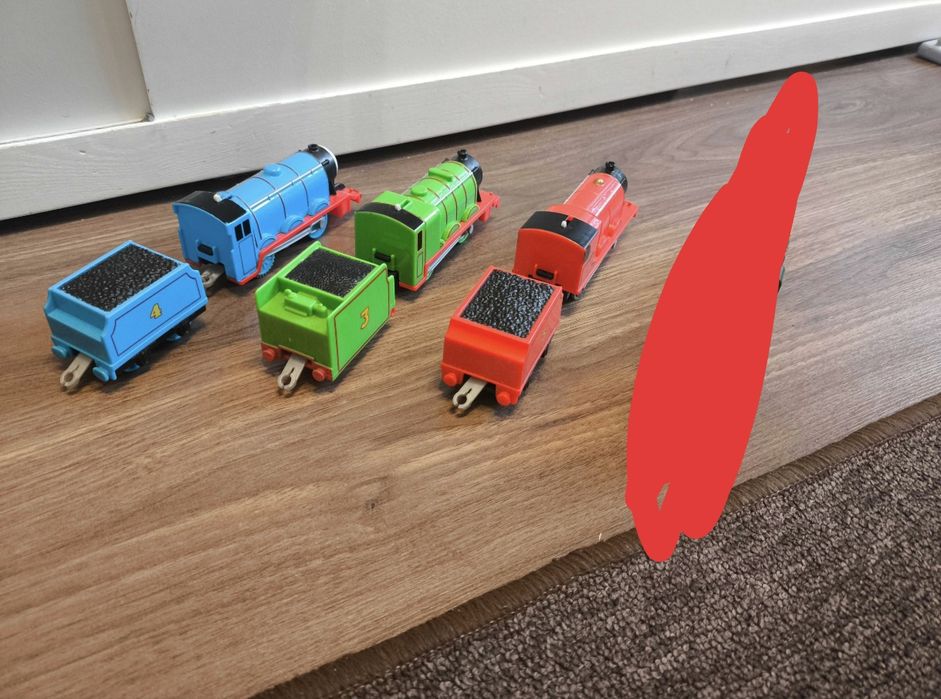 Tomek i przyjaciele Gabryś, Kuby i Henryk Trackmaster.