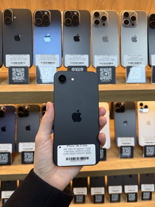 iPhone 16e 512Gb 100% Батарея | Гарантія