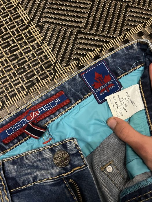 Чоловічі джинси Dsquared2 оригінал сині розмір W31 L34