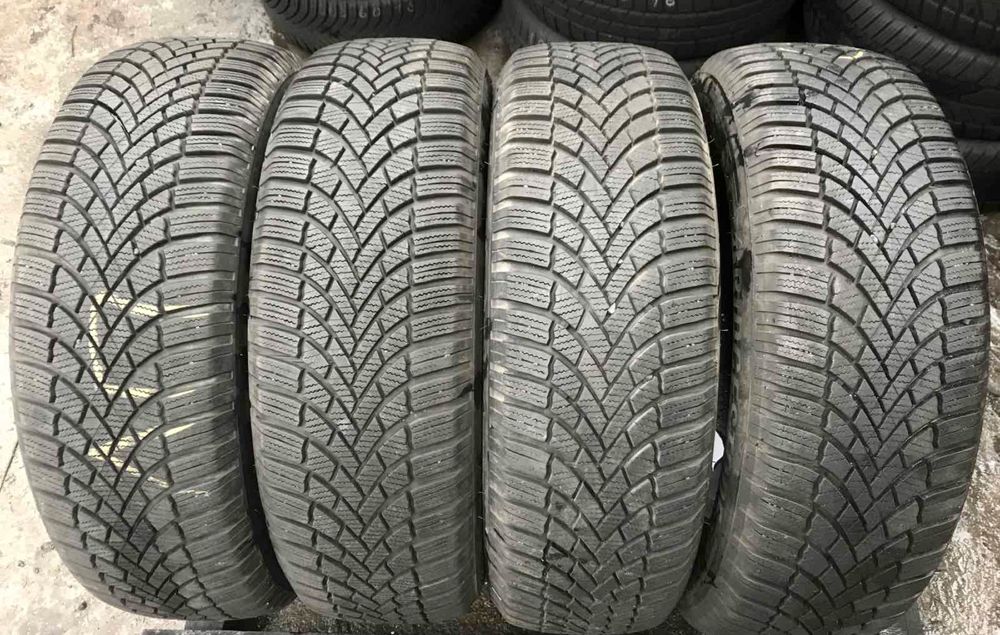 BRIDGESTONE BLIZZAK LM005 215/65r17 комплект зима резина шини б/у