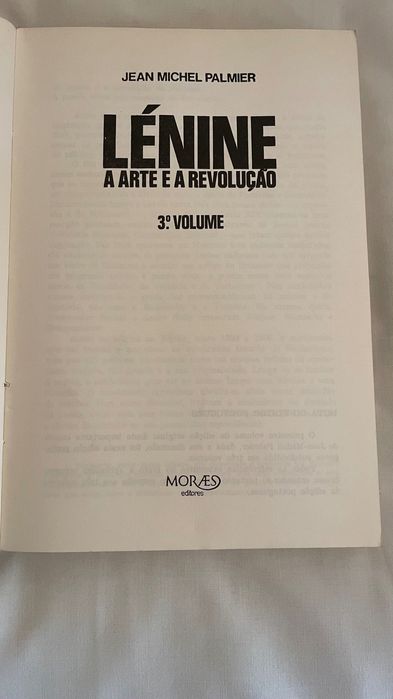 Livro Lénine A Arte E A Revolução