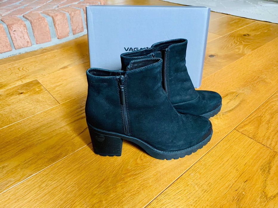 .:: Okazja! Vagabond Shoemakers Botki damskie Grace Black 39 ::.